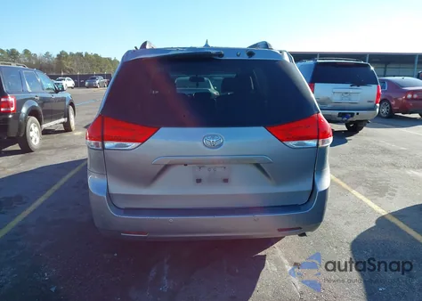 2011 Toyota Sienna Xle V6 из США, поврежденный, VIN 5TDYK3DC6BS005223